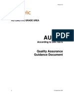 CEFIC AUS32 DEF Quality Assurance Guidance