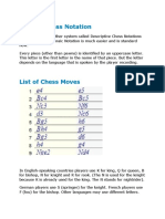 Modern Chess Notation