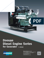 2020 Doosan Generator Diesel Compressed