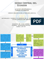 T4. - Naturaleza y Esencia Filosofica de La Justicia Occidental Latina, Anglosajón, Indigena