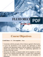 CHE-221: Fluid Mechanics-I: Dr. Zaib Jahan