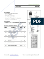 Silicon NPN Power Transistor: Description