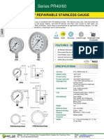 Series PR40/60: Heavy-Duty Repairable Stainless Gauge