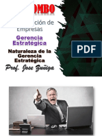 Naturaleza de La Gerencia Estrategica