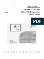 PH Meter WTW Adwa AD1000