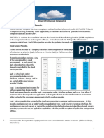 Cloud Infrastructure Regulations Compliance