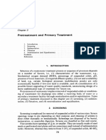 Pretreatment and Primary Treatment