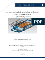 Virtual Commissioning of An Industrial Wood Cutter Machine: A Software in The Loop Simulation