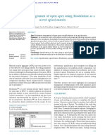 Endodontic Management of Open Apex Using Biodentine As A Novel Apical Matrix