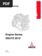 Engine Series DEUTZ 2012: Service Training