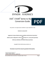 D10 D100 Series To SkyView Conversion Guide Rev D