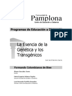 La Esencia de La Genetica y Los Transgenicos