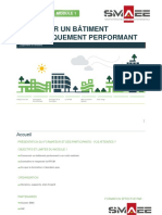 Concevoir Un Bâtiment Énergétiquement Performant - Module 1