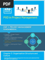 PGD in Project Management