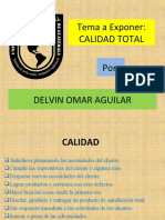 CALIDAD TOTAL Diapositivas