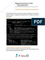 Práctica de Comandos TCP - IP