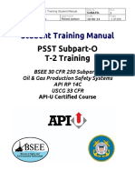 PSST (T-2) Day 2-3 Training Student Manual