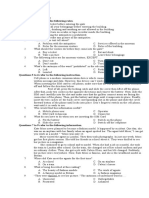 Soal Utama: A. Multiple Choice Questions 1 To 4 Refer To The Following Rules