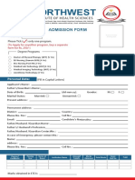 Nwihs Aug 2018 Admission Form