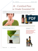 Essential Oil Usage Guide A Z