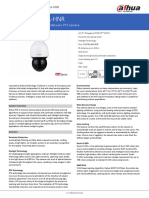 Dh-Sd5A225Xa-Hnr: 2Mp 25X Starlight Ir Wizsense Network PTZ Camera