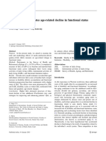 Quality of life attenuates age-related decline in functional status of older adults