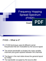 Frequency Hopping Spread Spectrum (FHSS)