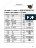 Rix Model 4V4Bg-11 Spares List: January 2020 Thru December 2020