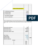 European Option: Basic (No Dividend) Model