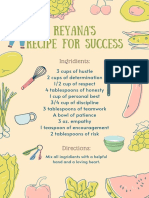 Recipe For Success