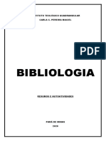 BIBLIOLOGIA