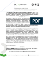 Resolucion No 04920 Modifica La 2311 de 2020