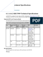 RRU5909 Technical Specifications