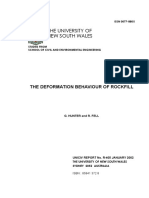 The Deformation Behaviour of Rockfill CFRD