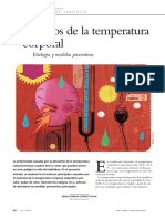 Trastornos de La Temperatura Corporal