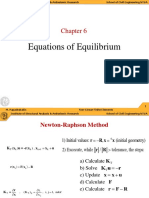 Equations of Equilibrium