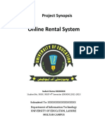 Online Rental System