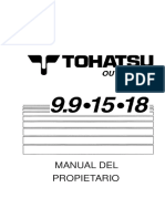 Tohatsu Manual de Usuario 9 15 18