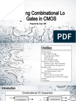 Designing Combinational Logic Gates in CMOS