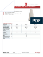 4-Port Antenna, 2.0M, 694-960 / 694-960 MHZ, 65deg, 16.0 / 16.1 Dbi, 2-12°/2-12°, Integrated Ret