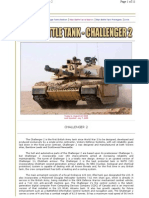 Challenger 2 Modern Battle Tank