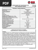 Addressable Twin Input/output Unit With Integrated Isolator: Technical Characteristics