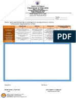 Department of Education: Performance Task