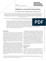 Clinical Review of Delafloxacin: A Novel Anionic Fluoroquinolone