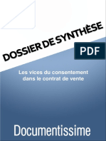 Les Vices Du Consentement Dans Le Contrat de Vente 66