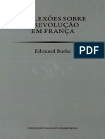 Edmund Burke Trad. Ivone Moreira - Reflexões Sobre A Revolução em França-Fundação Calouste Gulbenkian (2015)