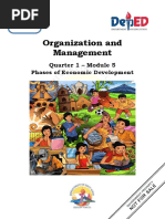 Organization and Management: Quarter 1 - Module 5