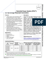 FSFR-Series - : Fairchild Power Switch (FPS™) For Half-Bridge Resonant Converters