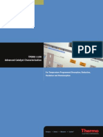 Catalyst Characterization - TPDRO