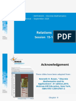 PPT - Relation - Session 15 - 18